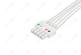 Siemens Compatible Reusable ECG Lead Wires - IEC - 5 Leads Grabber
