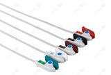 Siemens Compatible Reusable ECG Lead Wires - AHA - 5 Leads Grabber