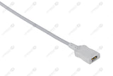 Mindray Compatible Temperature Adapter Cable - Rectangular Dual Pin Connector 10ft