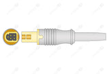 Mindray Compatible Temperature Adapter Cable - Female Mono Plug Connector 1ft