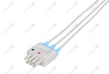 Mindray Compatible ECG Telemetry cable - AHA - 3 Leads Grabber