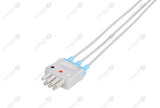 Mindray Compatible ECG Telemetry cable - AHA - 3 Leads Snap