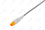 Mindray Compatible Temperature Adapter Cable - Female Mono Plug Connector 10ft