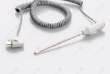Welch Allyn Compatible Smart Temperature Probe - Adult Rectal Coiled Cable