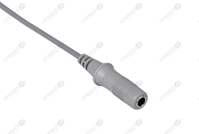 Siemens Compatible Temperature Adapter Cable - Female Mono Plug Connector 1ft