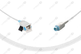 Nihon Kohden Compatible Reusable SpO2 Sensor 10ft - Round 10-pin Connector