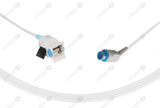Mennen Compatible Reusable SpO2 Sensor 10ft - Round 13-pin Connector