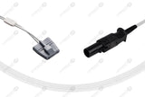 Novametrix Compatible Reusable SpO2 Sensor 10ft - Round 7-pin Connector