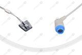 Newtech Compatible Reusable SpO2 Sensor 10ft - Round 12-pin Connector