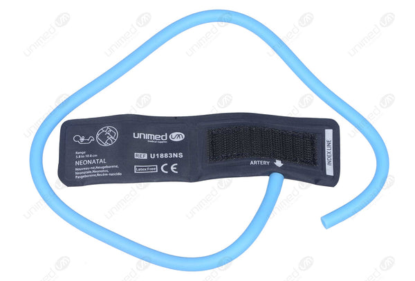 Reusable NIBP Bladderless Cuff with BP03 Connector - Single Tube Neonate 5.8-10.8cm