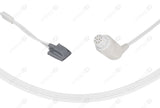 Datex Compatible Reusable SpO2 Sensor 10ft - Round 10-pin Gray Connector