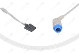 Newtech Compatible Reusable SpO2 Sensor 10ft - Round 12-pin Connector
