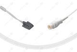 Schiller-Masimo Compatible Reusable SpO2 Sensor 10ft - Round 7-pin Connector