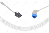 Philips Compatible Reusable SpO2 Sensor 10ft - Round 12-pin Connector