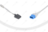 Spacelabs Compatible Reusable SpO2 Sensor 10ft - Rectangle 10-pin Connector