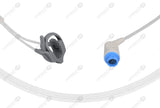 Newtech Compatible Reusable SpO2 Sensor 10ft - Round 12-pin Connector