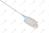 Nihon Kohden Compatible Reusable SpO2 Sensor 10ft - Rectangle 20-pin Connector