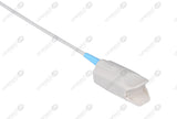 Nihon Kohden Compatible Reusable SpO2 Sensor 10ft - Round 10-pin Connector