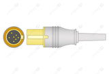 GE-Hellige Compatible Reusable SpO2 Sensor 10ft - Round 7-pin Connector