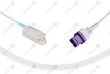 Lohmeier Compatible Reusable SpO2 Sensors 10ft - 6051-0000-035 Adult Finger