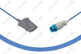 Siemens Compatible Reusable SpO2 Sensor 10ft - Round 10-pin Connector