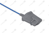 GE Ohmeda TruSat Compatible Reusable SpO2 Sensor 10ft - Adult Soft