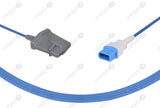 Spacelabs Compatible Reusable SpO2 Sensor 10ft - Rectangle 10-pin Connector