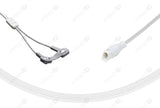 Novametrix Compatible Reusable SpO2 Sensor 3.6ft - Round 6-pin Connector