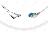 Mennen Compatible Reusable SpO2 Sensor 10ft - Round 13-pin Connector