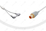 GE-Hellige Compatible Reusable SpO2 Sensor 10ft - Round 7-pin Connector