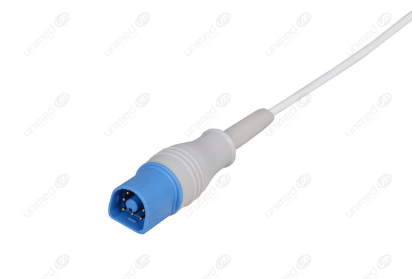Philips 8-pin D-Shaped Male Connector for Masimo Compatible SpO2 Interface Cable