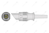 Novametrix Compatible Reusable SpO2 Sensor 3.6ft - Round 6-pin Connector