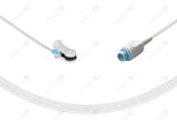Nihon Kohden Compatible Reusable SpO2 Sensor 10ft - Round 10-pin Connector