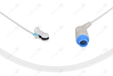 Newtech Compatible Reusable SpO2 Sensor 10ft - Round 12-pin Connector