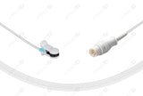 Schiller Compatible Reusable SpO2 Sensor 10ft - Round 7-pin Conntecor