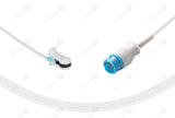 Mindray Compatible Reusable SpO2 Sensor 10ft - Round 12-pin Connector