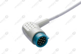 Medtronic Compatible One Piece Reusable ECG Cable - IEC - 3 Leads Grabber