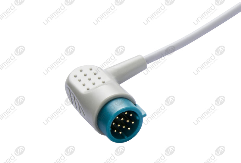 Medtronic Compatible One Piece Reusable ECG Cable - IEC - 5 Leads Grabber