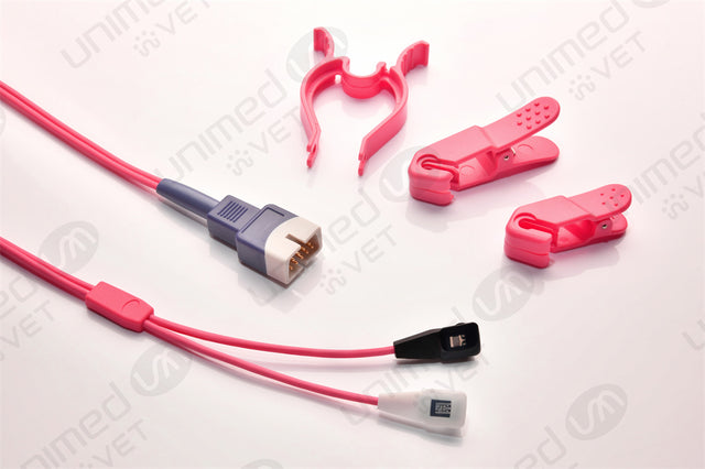 Veterinary Nellcor  OxiMax Compatible Reusable SpO2 Sensor 3.6ft - Y - type