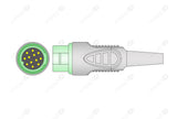 Fukuda Compatible ECG Trunk cable - AHA - 10 Leads/Marquette 10-pin