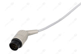 Nihon Kohden One Piece Reusable ECG Cable - AHA - 3 Leads Snap