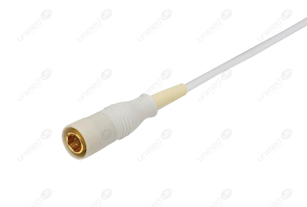 COLIN Compatible One Piece Reusable ECG Cable - IEC - 3 Leads Grabber