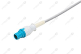 Siemens Compatible One Piece Reusable ECG Cable - AHA - 3 Leads Grabber