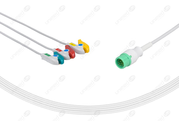 Comen One Piece Reusable IEC  ECG Cable