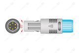 SonoScape Compatible One Piece Reusable ECG Cable - IEC - 3 Leads Grabber