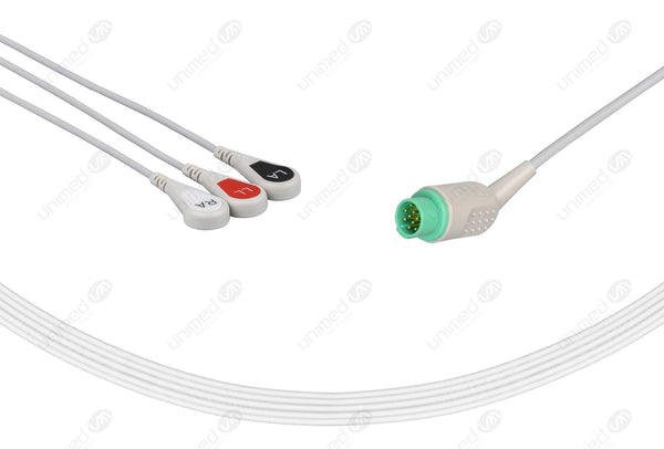 ARGUS LCM Schiller Compatible ECG cable