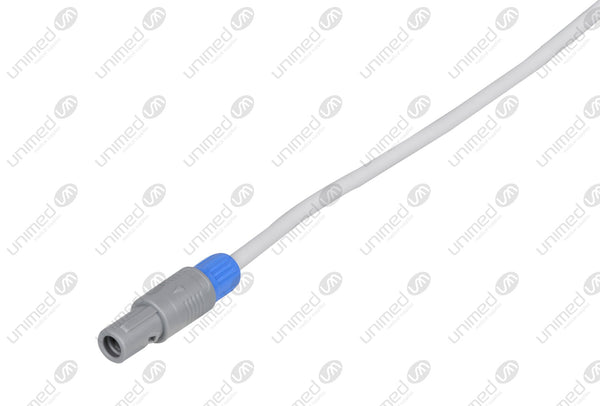 Siemens CT Compatible One Piece Reusable ECG Cable - IEC - 3 Leads Grabber