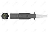 Cardell Compatible One Piece Reusable ECG Cable - AHA - 3 Leads Grabber