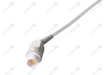 Mennen Compatible One Piece Reusable ECG Cable - AHA - 3 Leads Snap