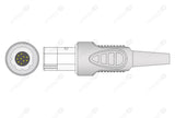 Drager Compatible One Piece Reusable ECG Cable - IEC - 3 Leads Grabber